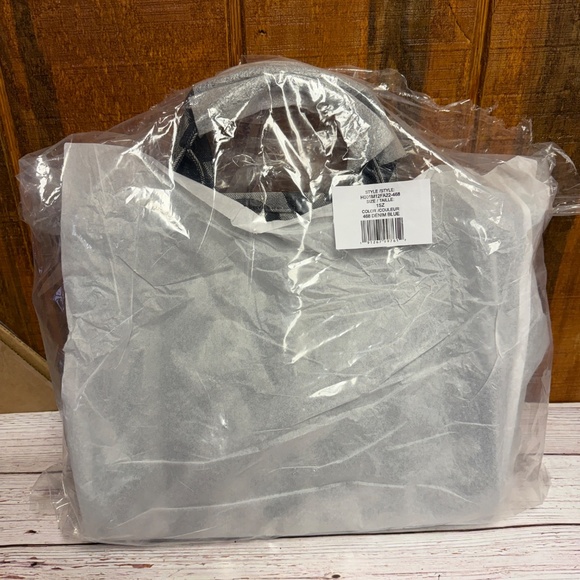 MARC JACOBS The Monogram Medium Denim Tote - Grey/Blue Wash - Picture 10 of 10